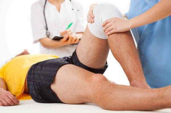Лечение бурсита колена